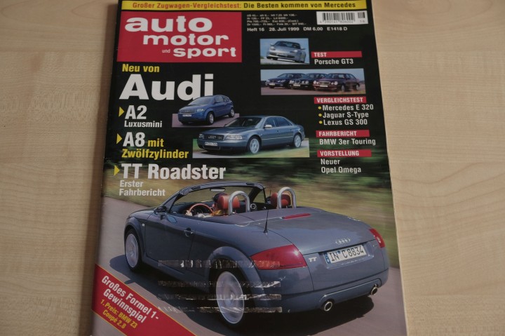 Deckblatt Auto Motor und Sport (16/1999)
